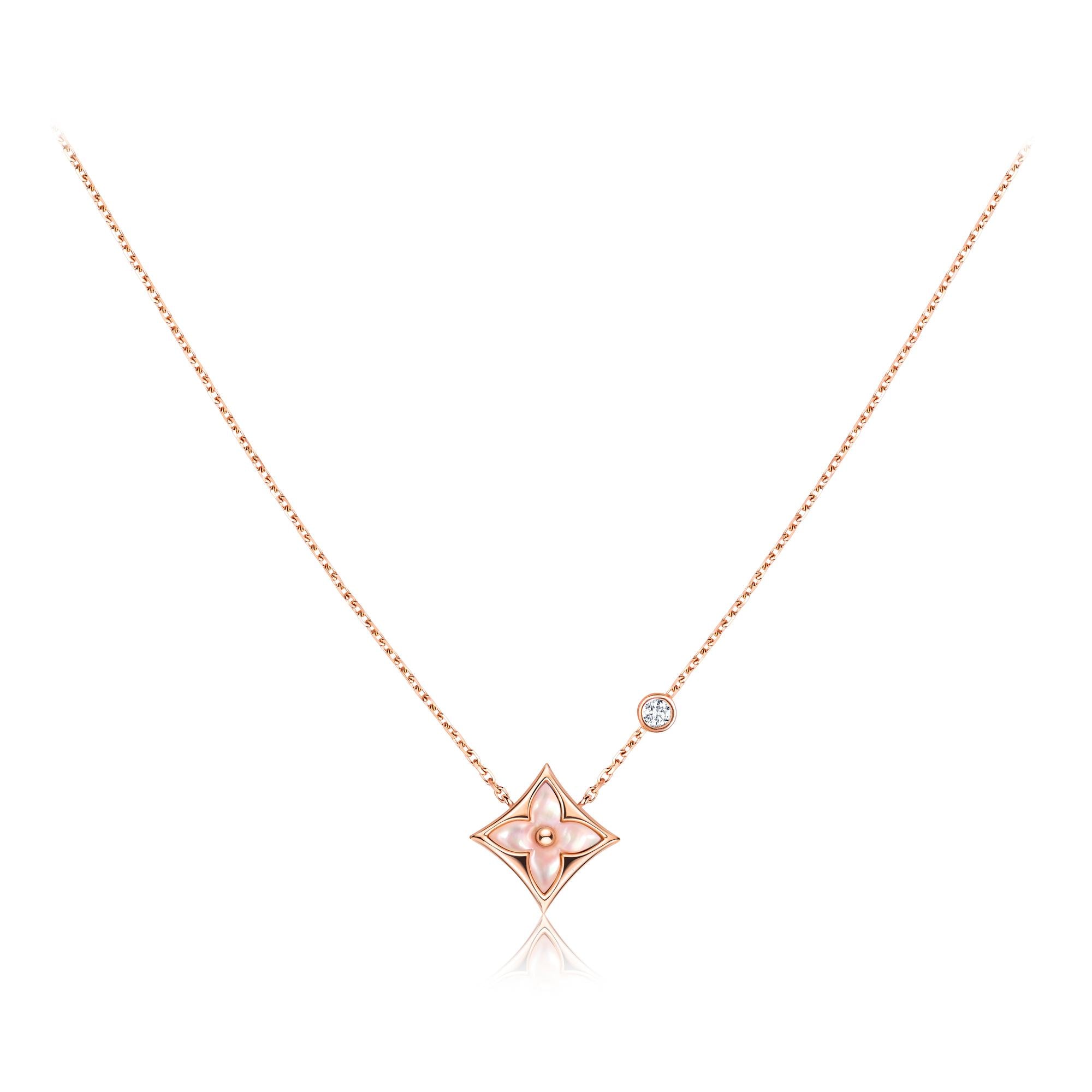 Lv on sale blossom necklace